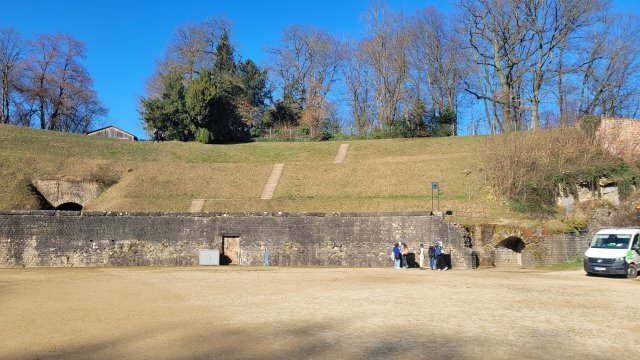 Visite de l'amphithéâtre 1