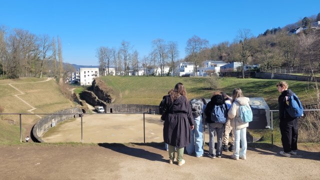 Visite de l'amphithéâtre 2